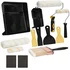 Bates paint roller kit with tray and deck stain brush