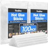 YesBes 100-Pack Full Size Hot Glue Sticks