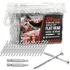 304 Stainless deck screws 10x2.5 inch 500 pack bulk