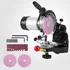 Electric chainsaw chain sharpener with adjustable angle