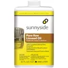 Sunnyside pure raw linseed oil, quart