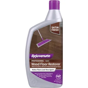 Rejuvenate Professional Wood Floor Restorer bottle, satin finish