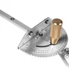 WEN WA1401 steel and brass premium miter gauge with 27 angle stops