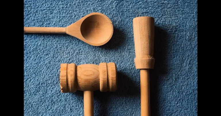 Wooden spoons and utensils that need hand washing to prevent cracking or warping