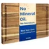 Ziruma acacia wood cutting board with mineral oil free finish