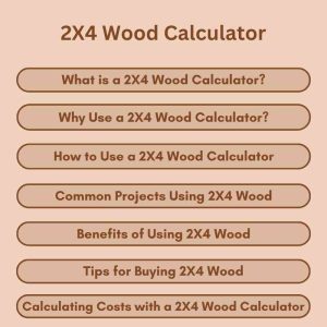2X4 Wood Calculator
