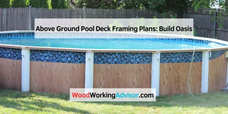 Above Ground Pool Deck Framing Plans