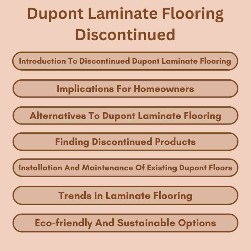 Dupont Laminate Flooring Discontinued
