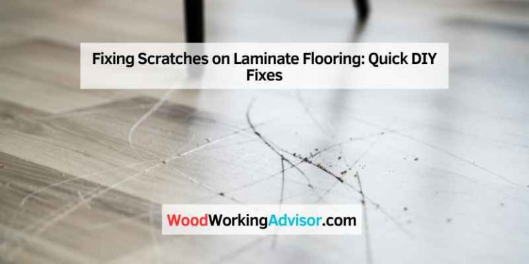 Fixing Scratches on Laminate Flooring