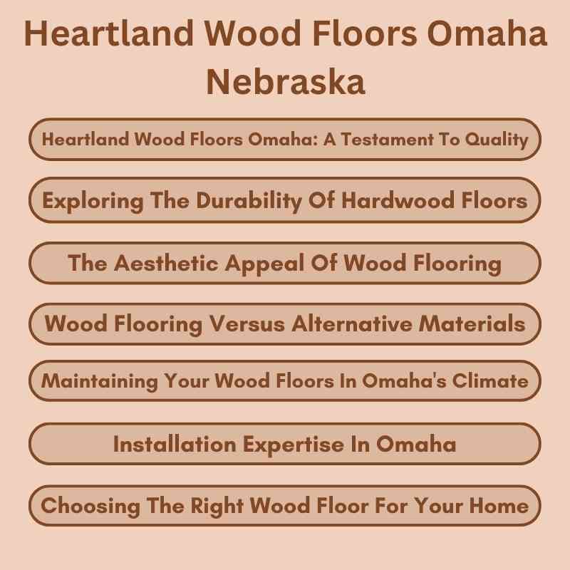 Heartland Wood Floors Omaha Nebraska