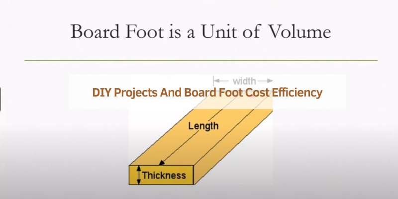 DIY Projects And Board Foot Cost Efficiency