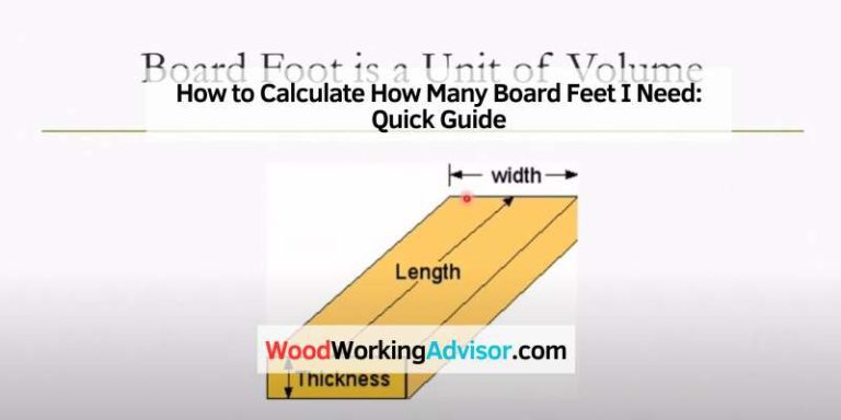 How to Calculate How Many Board Feet I Need