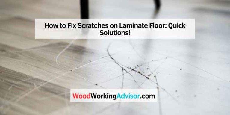 How to Fix Scratches on Laminate Floor
