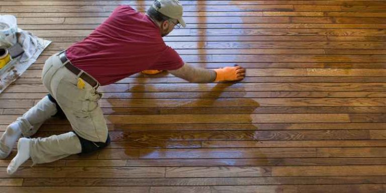 How to Refinish Wood Floors Yourself (Steps + Lead Dust Safety)