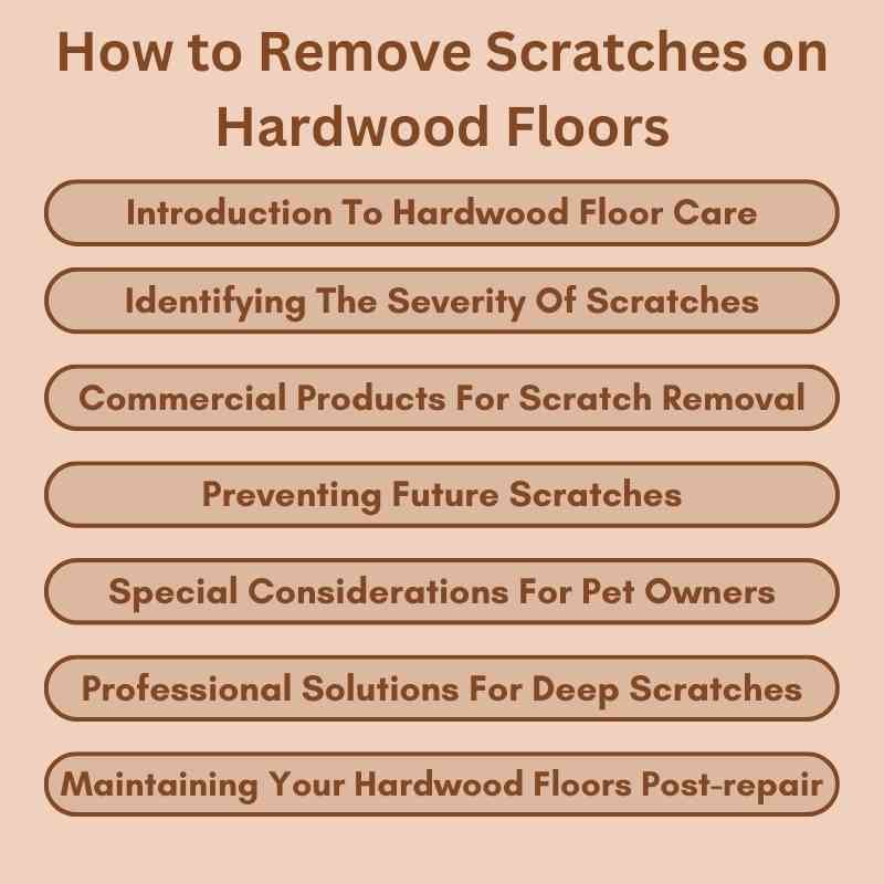 How to Remove Scratches on Hardwood Floors