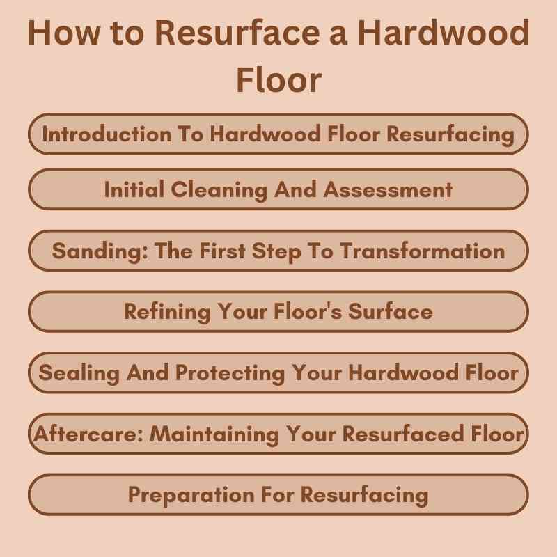How to Resurface a Hardwood Floor