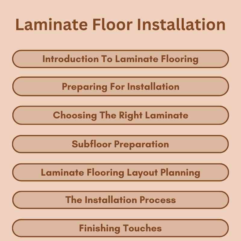 Laminate Floor Installation