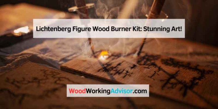 Lichtenberg Figure Wood Burner Kit