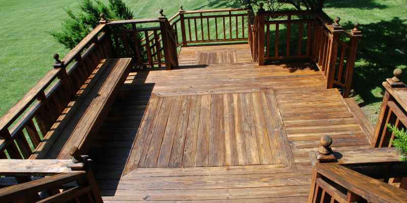 Pressure Treated Wood Deck
