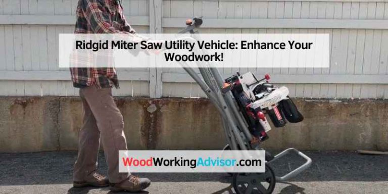 Ridgid Miter Saw Utility Vehicle