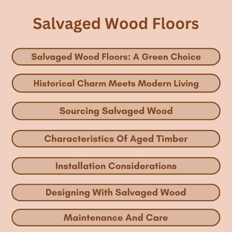 Salvaged Wood Floors