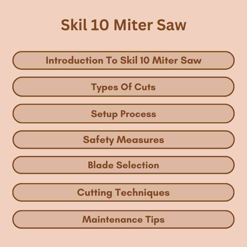 Skil 10 Miter Saw