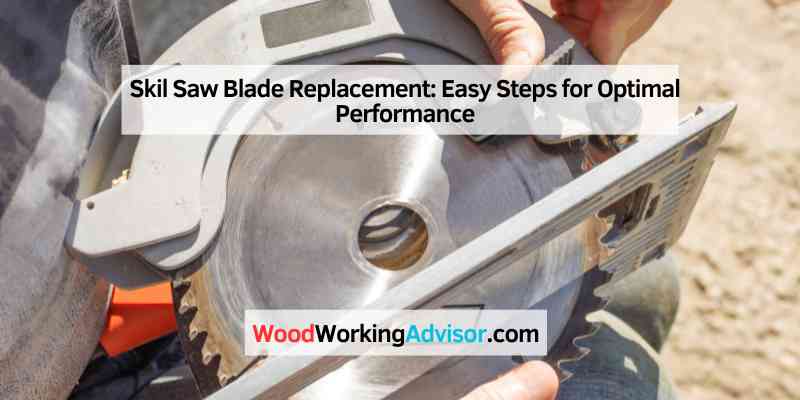 Skil Saw Blade Replacement