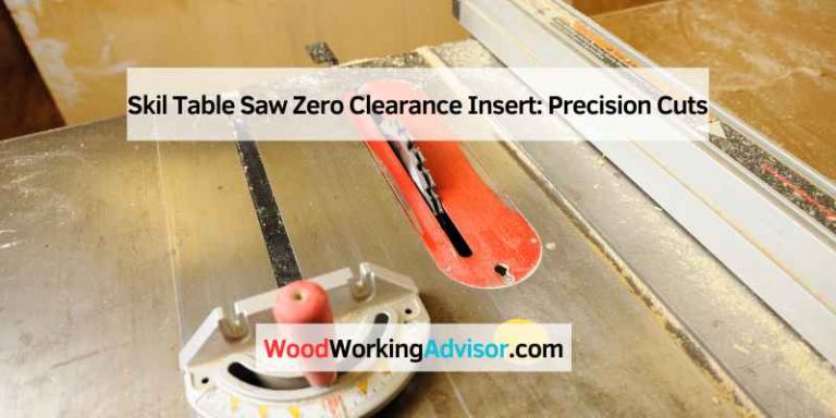 Skil Table Saw Zero Clearance Insert