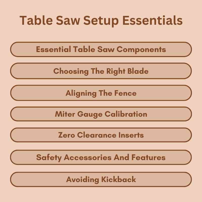 Table Saw Setup Essentials(1)
