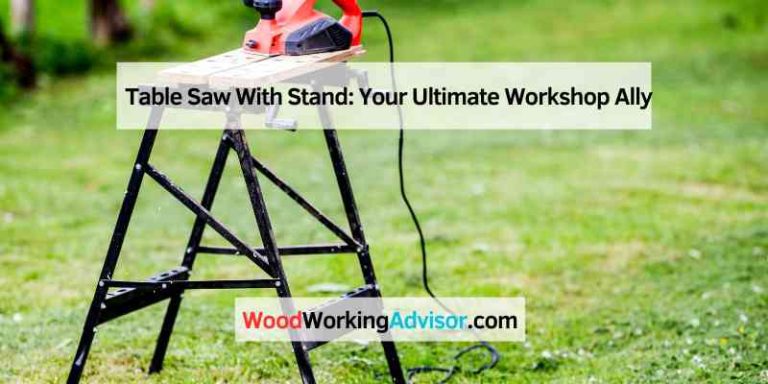 Table Saw With Stand