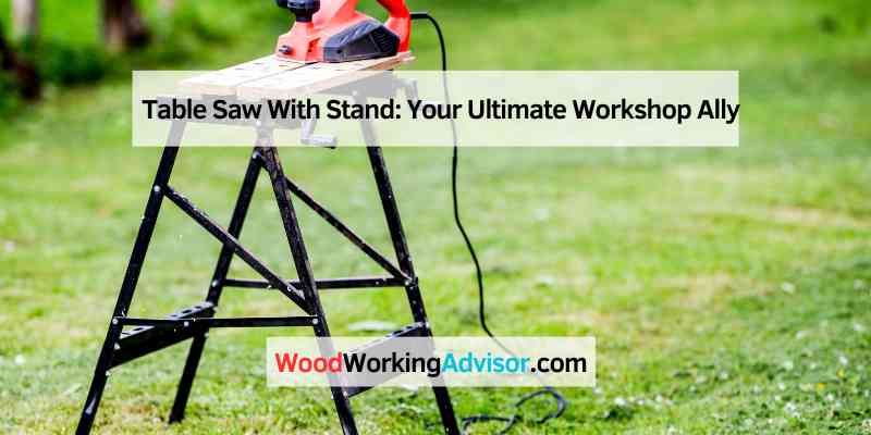 Table Saw With Stand