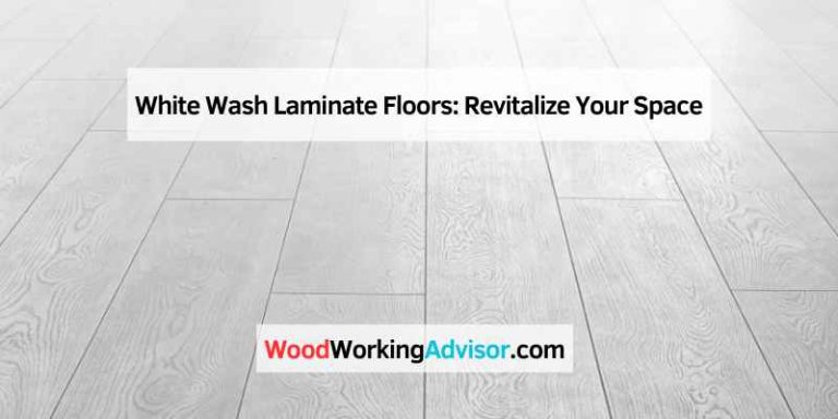 White Wash Laminate Floors