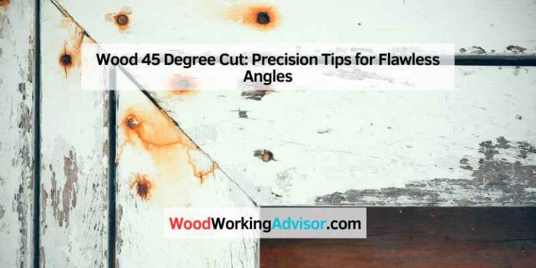 Wood 45 Degree Cut