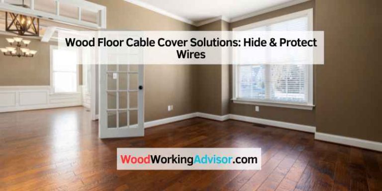 Wood Floor Cable Cover Solutions