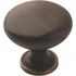 Amerock oil-rubbed bronze round cabinet knob, 10-pack