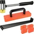 LOZAGU 43-piece laminate flooring tool kit with tapping block and spacers