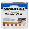 Watco Teak Oil Wood Finish quart bottle