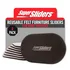 Super Sliders XL Oval Reusable Felt Sliders (8-Pack)