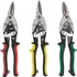 Amazon Basics 3-piece aviation snip set for metal cutting