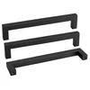 Goldenwarm 8 inch matte black cabinet handles