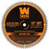 WEN 80-tooth carbide table saw blade for fine MDF finish cuts
