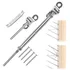 Muzata stainless steel cable railing hardware swage toggle turnbuckle set