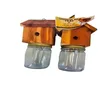 Amish-made rustic cedar carpenter bee trap 2 pack