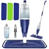 Microfiber spray mop for hardwood floors