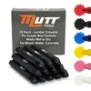 Mutt Tools black lumber marking crayons 12 pack