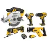 DEWALT 20V MAX 5-Tool Combo Kit with drill and reciprocating saw