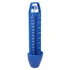 Floating pool thermometer for wood burning pool heater water temperature