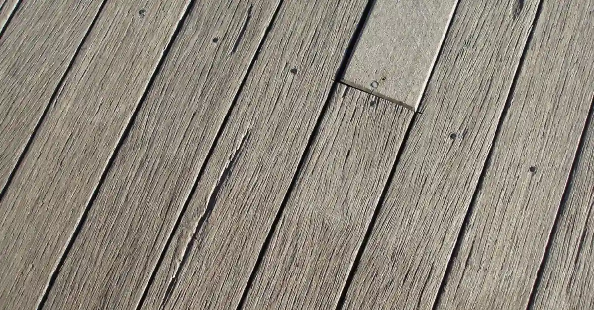 Close-up of treated timber decking boards for an NZ wooden decking calculator guide
