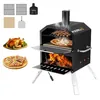 Pizzello 16 inch 2-layer wood fired pizza oven