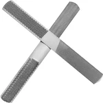 4-way wood rasp file set for practicing hand-shaped curves